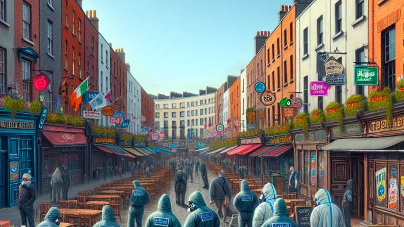 2023: Unprecedented Number of Food Closure Orders Issued in Dublin, Concept art for illustrative purpose, tags: safety - Monok